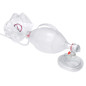 Pallone Ambu Rianimazione Monouso in PVC con Maschera