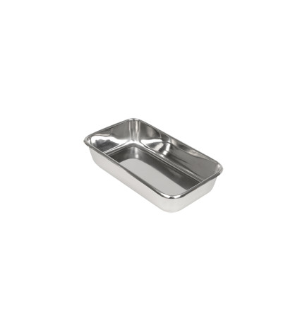 Vassoio in Acciaio Inox 223x126x45mm