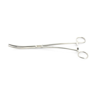 Pinza medicazione Bozeman curva 26cm