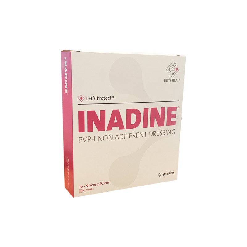 Inadine Garza sterile 9,5x9,5cm - Conf. 10 Pezzi