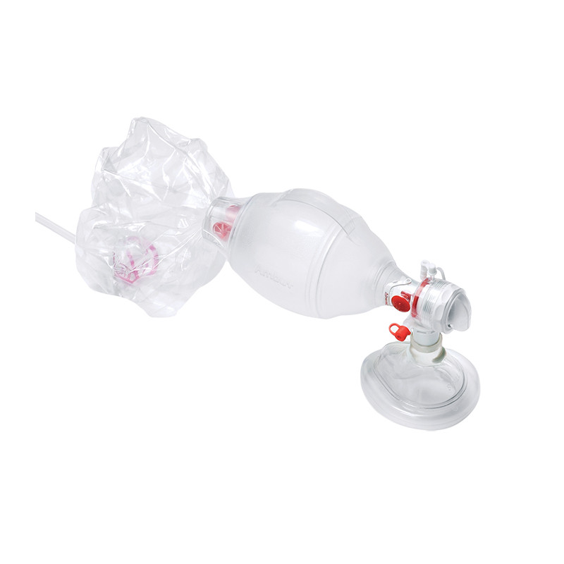 Pallone Ambu Rianimazione Monouso in PVC con Maschera