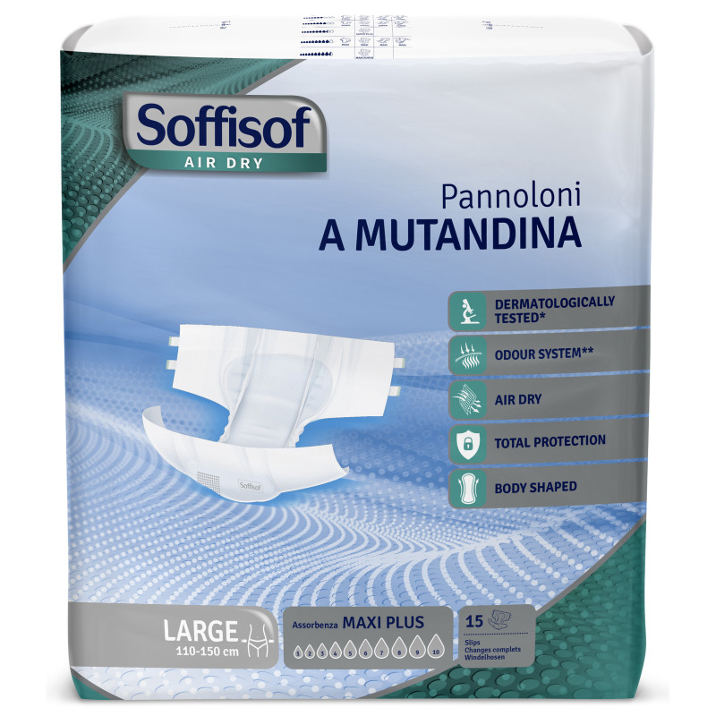 Soffisof Air Dry Maxi Plus - Conf.15 Pezzi