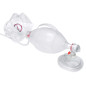 Pallone Ambu Rianimazione Monouso in PVC con Maschera