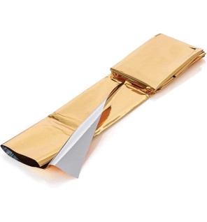 Coperta Isotermica oro/argento 160x210cm