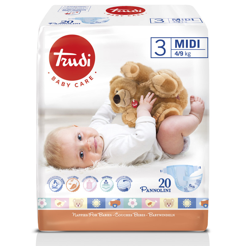 Pannolini Trudi Baby Care
