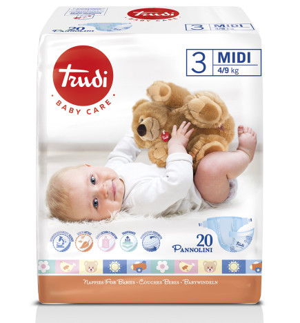 Pannolini Trudi Baby Care