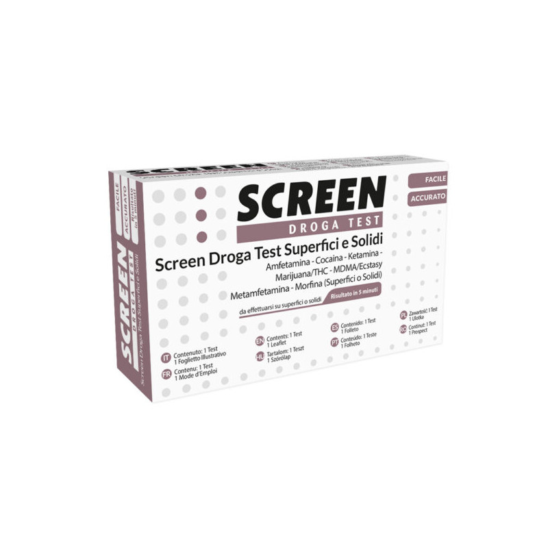 Droga Test per superifici, polveri o solidi