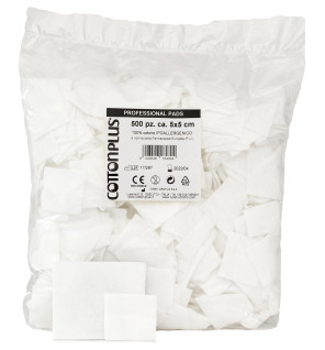 Cialdine in Cotone 5x5cm - Conf. 500 pezzi
