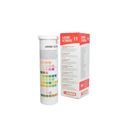 Strisce Urina 11 parametri in flacone - Conf. 100 Strisce