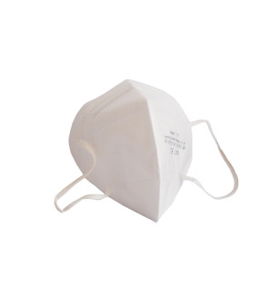Mascherine FFP2 bianche con elastici - Conf. 50 Pezzi