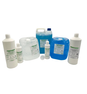 Gel Transound per ecografia e ultrasuoni blu o trasparente