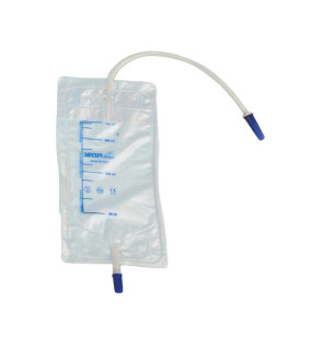 Sacche Urina da gamba Con Valvola e Rubinetto 750ml - Conf. 30 Pezzi