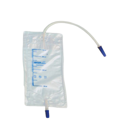 Sacche Urina da gamba Con Valvola e Rubinetto 750ml - Conf. 30 Pezzi