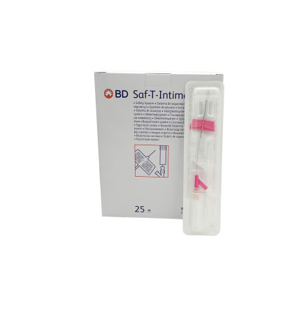 Ago Cannula di sicurezza Saf-T-Intima con raccordo ad Y