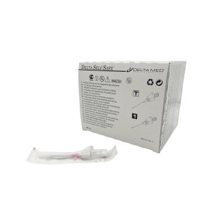 Aghi Cannula di Sicurezza Delta Self Safe con Alette
