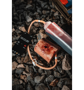 Set simulatore di ferita da arma da fuoco