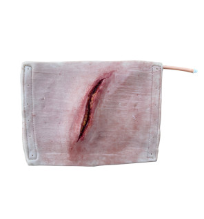 Simulatore di ferita da lacerazione indossabile