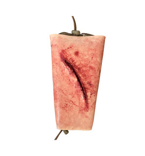 Simulatore di ferita da lacerazione dell'avambraccio indossabile