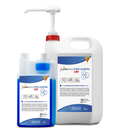 Lysonox Instruments DR, disinfettante e detergente