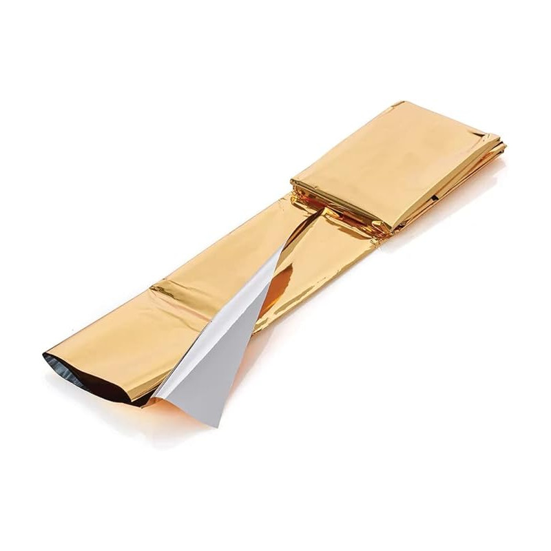 Coperta Isotermica oro/argento 160x210cm