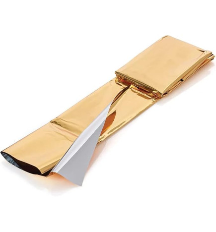 Coperta Isotermica oro/argento 160x210cm