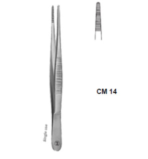 Pinza Anatomica Standard 14 Cm Sterile - Conf. 30 Pz