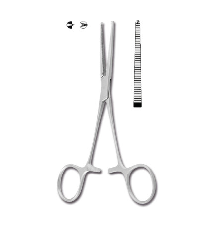 Pinza Kocher Chirurgica 14 Cm - Conf. 25 Pz