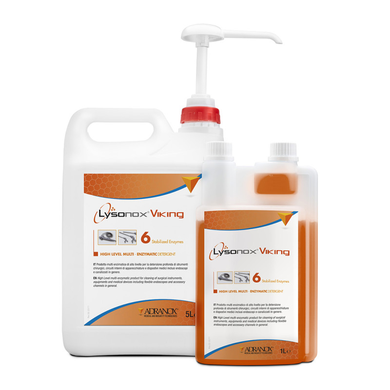 Lysonox Viking, detergente di alto livello pluri-enzimatico