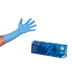 Guanti in Nitrile Lunghi 400mm - Conf. 50 Pezzi
