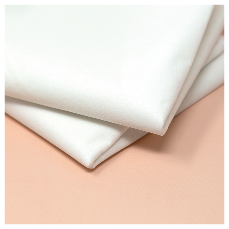 Lenzuolo monouso in TNT bianco 240x140 cm - Conf. 10 pezzi