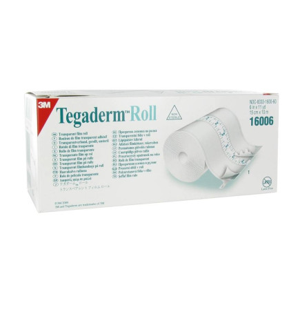 Tegaderm Roll, medicazione in film trasparente 15cm x 10mt
