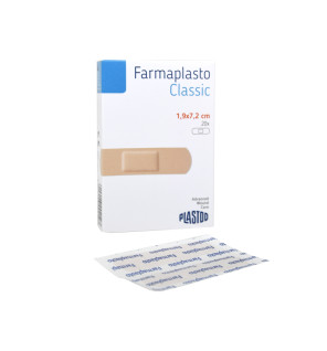 Cerotto Idrorepellente Color Carne 19x72 mm - Conf. 20 pz