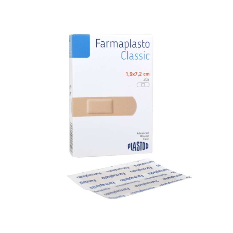 Cerotto Idrorepellente Color Carne 19x72 mm  - Conf. 20 pz