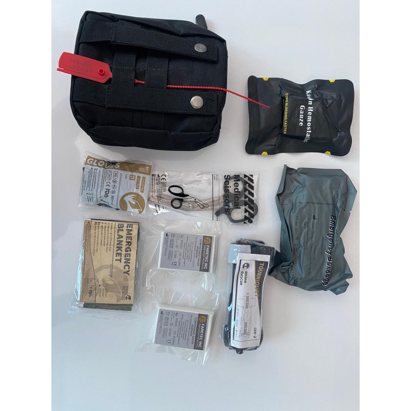 IFAK Stop Bleeding Kit - Sacca tattica nera