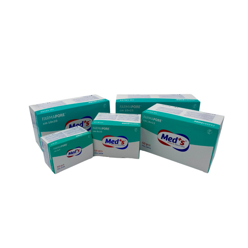 FARMAPORE Medicazione Sterile Autoadesiva - Conf.50 Pezzi FARMAPORE Medicazione Sterile Autoadesiva - Conf.50 Pezzi