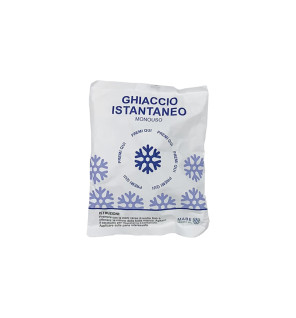 Ghiaccio secco istantaneo in busta, freddo in pochi secondi