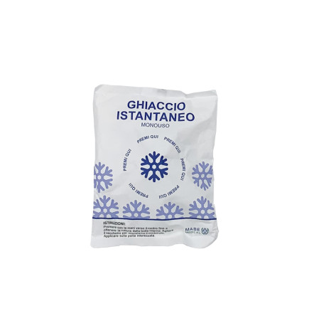 Ghiaccio secco istantaneo in busta, freddo in pochi secondi