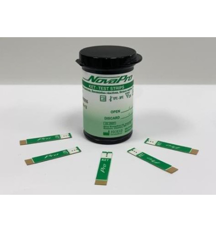 Strisce Reattive Novapro Ketone - Conf. 50 pz