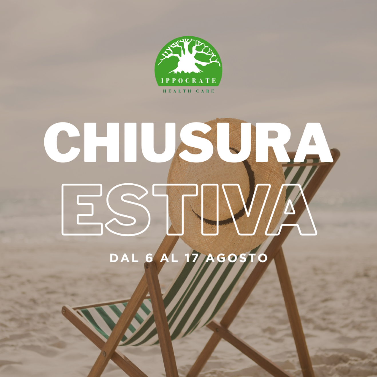 CHIUSURA ESTIVA