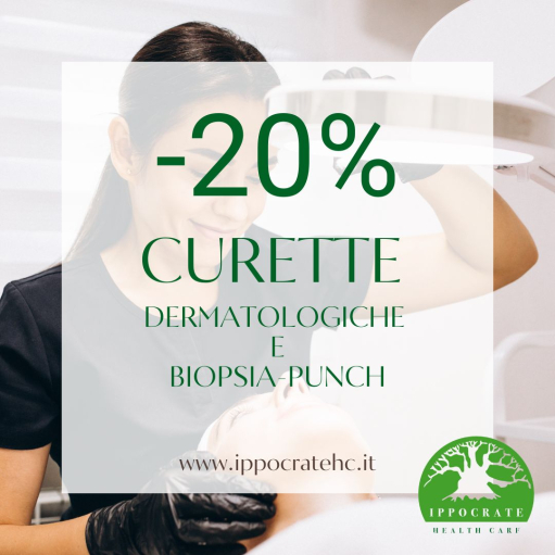 -20% sulle CURETTE DERMATOLOGICHE E BIOPSIA-PUNCH