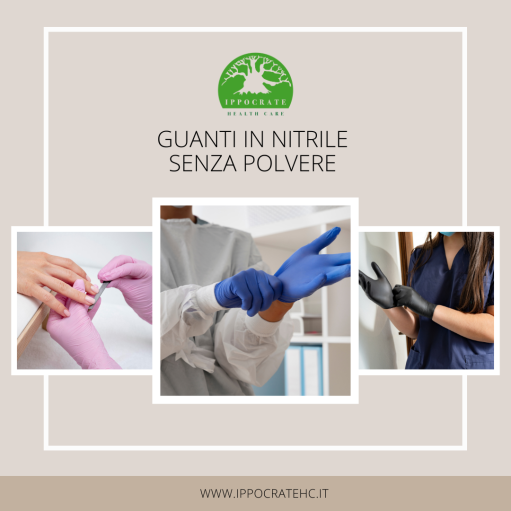 Guanti in Nitrile senza polvere