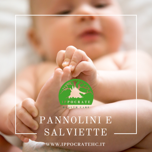 Per la cura dei più piccoli: PANNOLINI E SALVIETTE